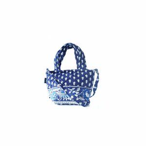 NEW Vintage 90s Souleiado French Fabric Mini Shopper Purse